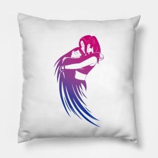 Harlivy Fantasy - Bi pride flag Pillow