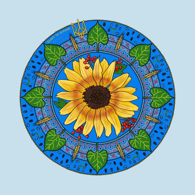 Mandala for Ukraine by mernstw