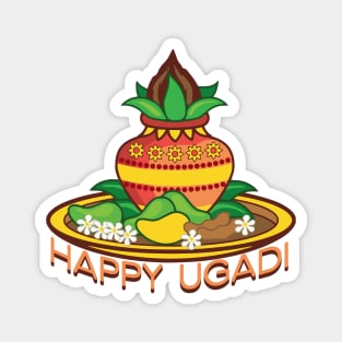 Happy Ugadi Magnet
