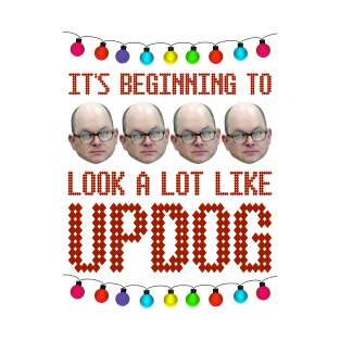What We Do In the Shadows Christmas Sweater Design—It’s Beginning to Look a Lot Like Updog T-Shirt
