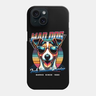 Mad Dog Jack Russell Terrier Dog Phone Case