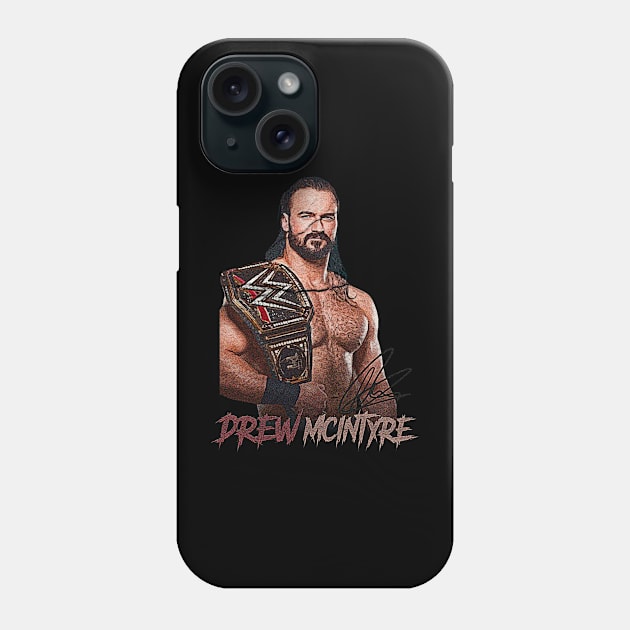 drew mcIntyre Phone Case by TurkoWordie