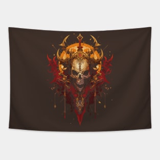 Chaos Skull I Tapestry