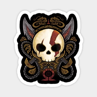 God Skull Magnet