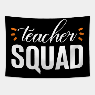 teacher squad a gift for the teacher Tapestry