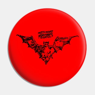 Bat (Black) Pin