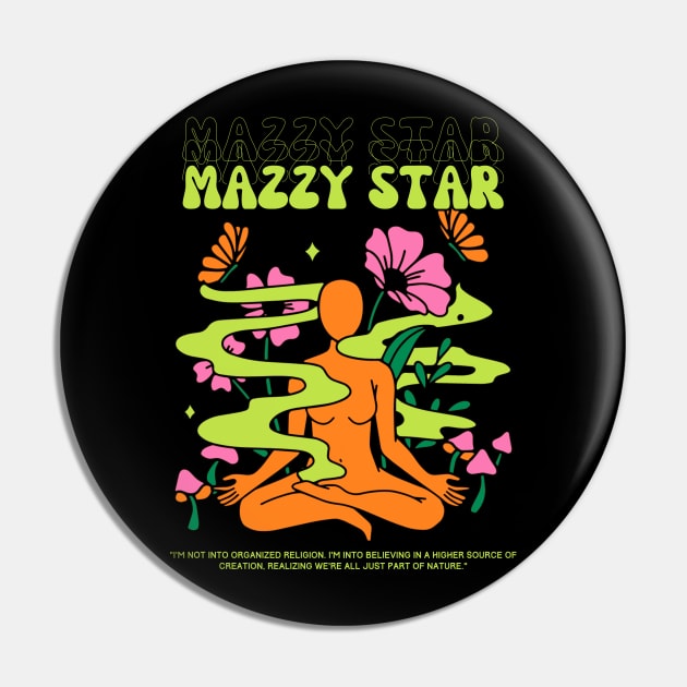 Mazzy Star // Yoga Pin by Mamamiyah