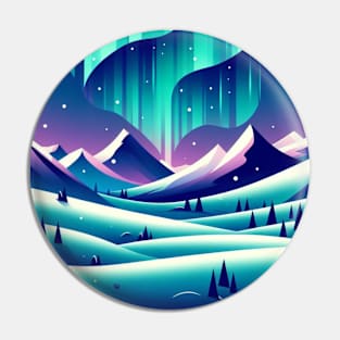 Northern Lights Design: Beautiful Sky Pin