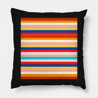 Colorful Stripe Designs - Multicolor Designs Pillow