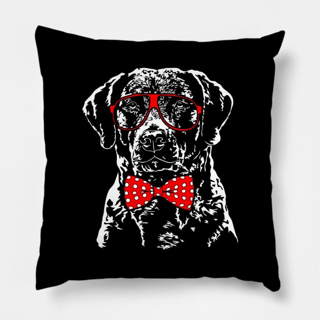 Chesapeake Bay Retriever mom cute dog gift Pillow by wilsigns