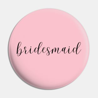 Bridesmaid Design - Bridal Party Squad Pin