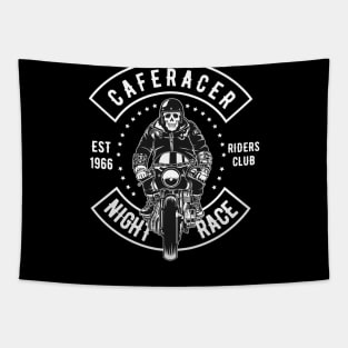 caferacer biker Tapestry