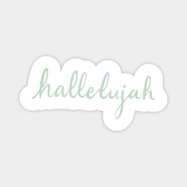 hallelujah Magnet by weloveart