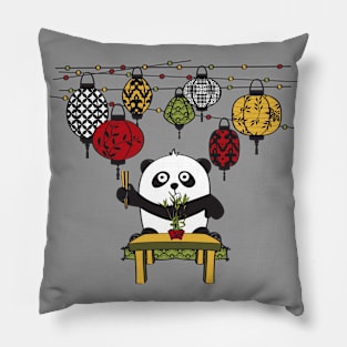 Hungry Panda Pillow