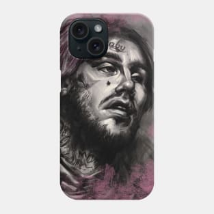 Lil Peep Portrait Phone Case