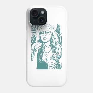 stevie || green Phone Case