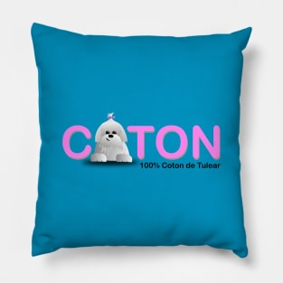 100 percent coton de tulear Pillow
