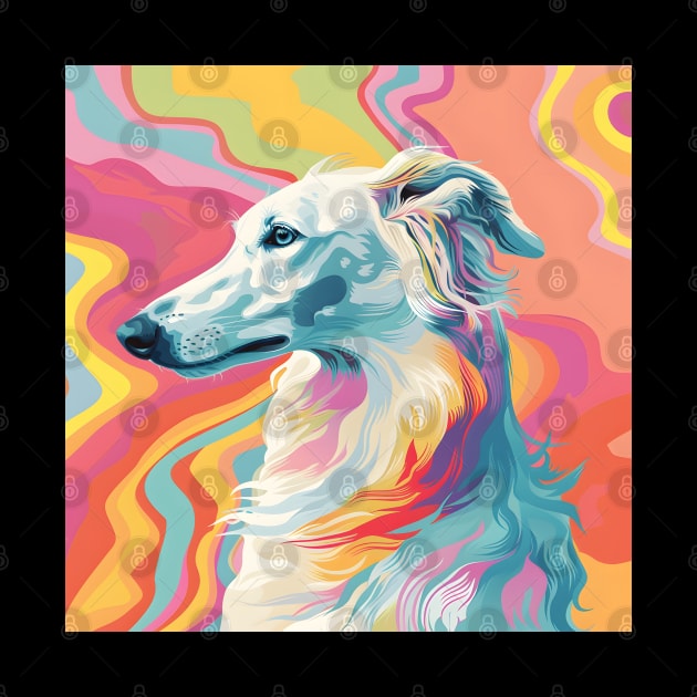 Borzoi in 70's by NatashaCuteShop