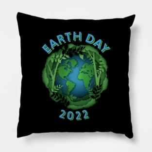 earth day 2022 Pillow