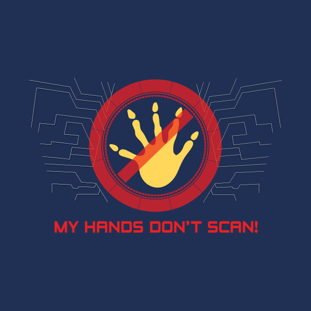 My Hands Don't Scan by Heyday Threads