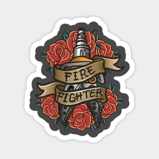 Firefighters Tshirt design Magnet