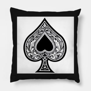 Ace of Spades Pillow