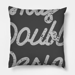 Half Double Design Pillow