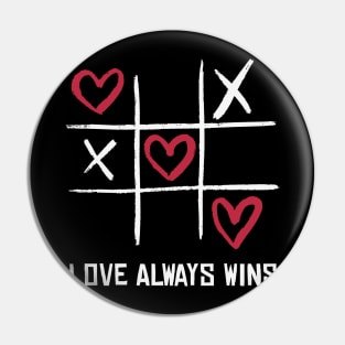 Love Always Wins Tic Tac Toe Game Love Quote Pin