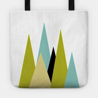 Mid Century Modern Triangles Tote