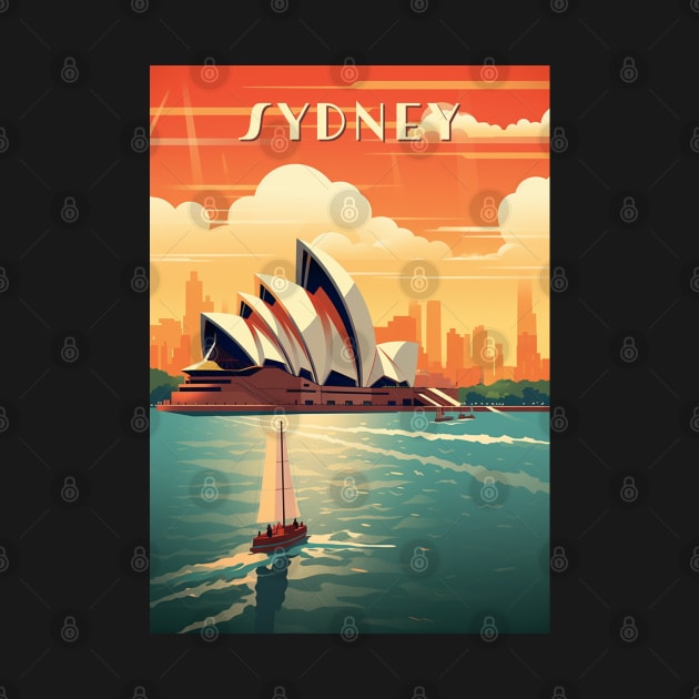 Sydney by Retro Travel Design