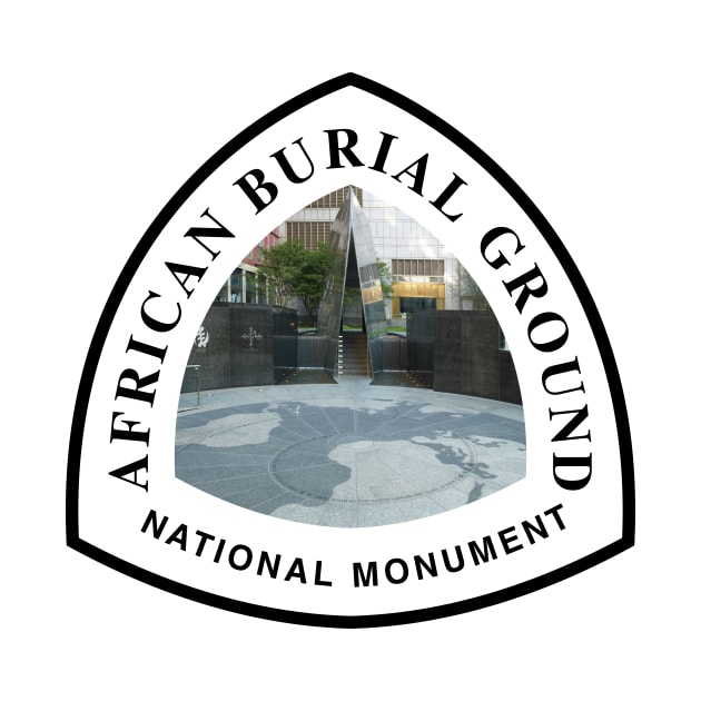 African Burial Ground National Monument trail marker by nylebuss