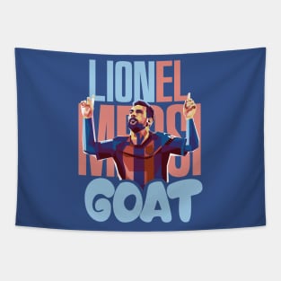 lion el messi wpap Tapestry