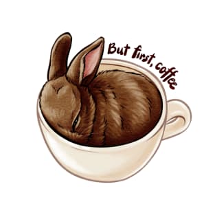 Coffee bunny T-Shirt