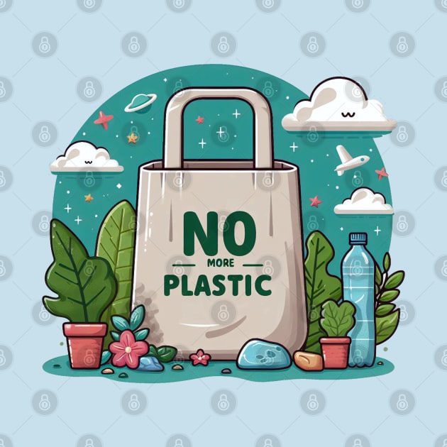 No More Plastic Bag by JavaBlend