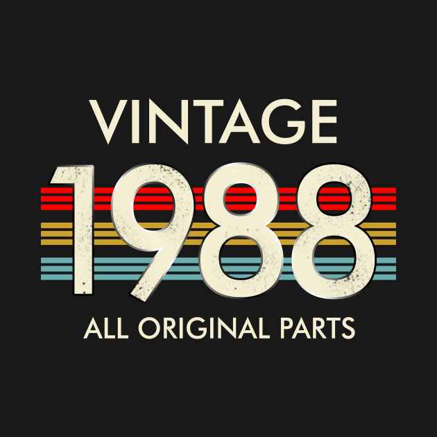 Vintage 1988 All Original Parts by louismcfarland