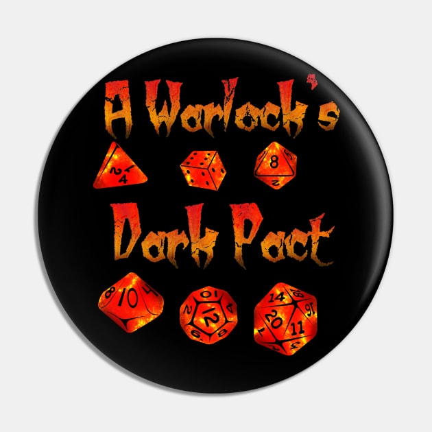 A Warlock's Dark Pact Pin by Edward L. Anderson 