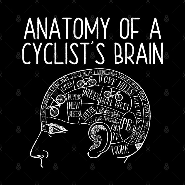 Cycling - Anatomy Of A Cyclists Brain by Kudostees