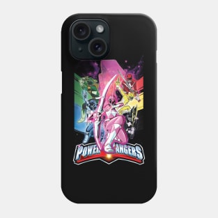 Power Rangers Assemble Ready For Battle Phone Case