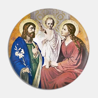 Holy Family Pin