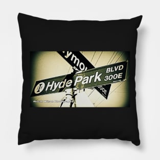 Hyde Park Boulevard, Inglewood, CA by Mistah Wilson Pillow