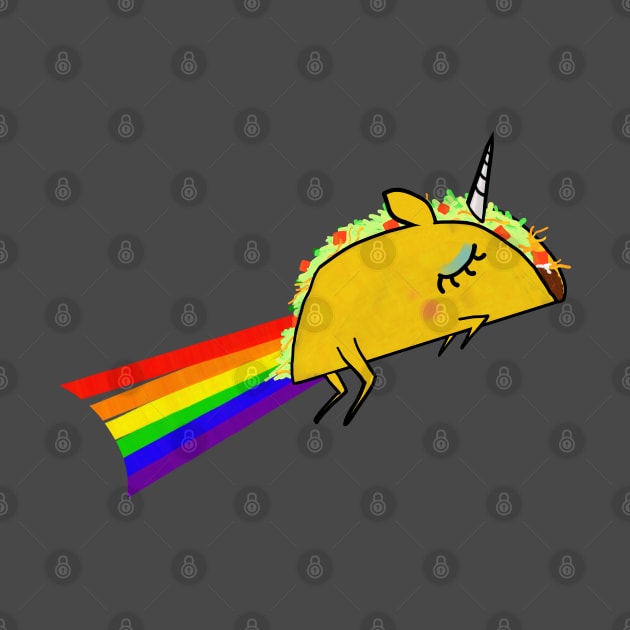 Taco Unicorn by Sparkleweather