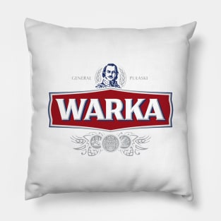 WARKA POLISH BEER Pillow