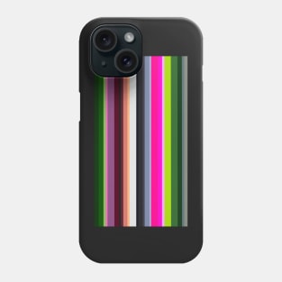 Pink Green Stripes Phone Case