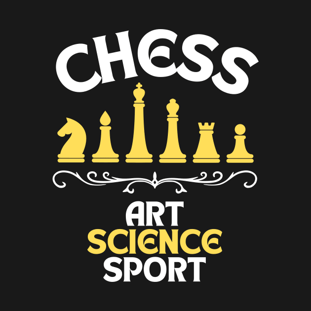 Chess - Art, science, sport by William Faria