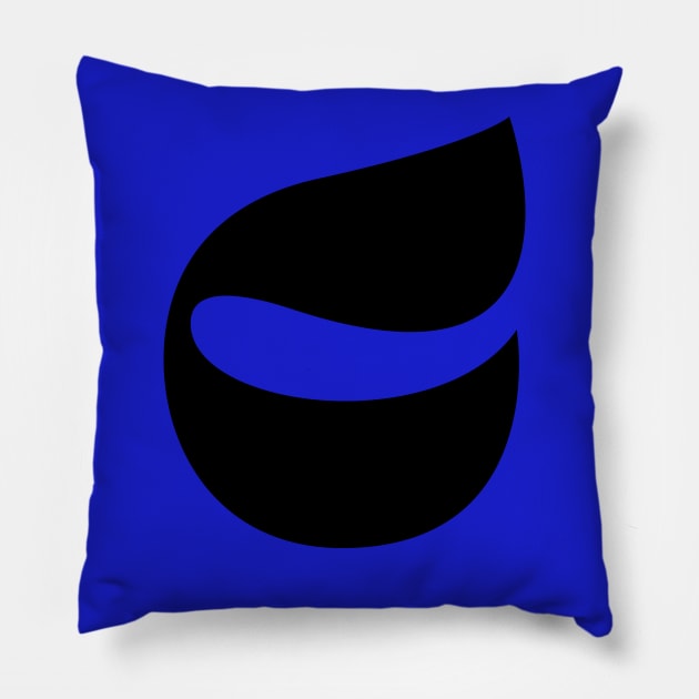 Lettering C Pillow by Olkaletters