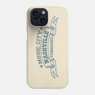 Nashville Tennessee Music City Phone Case