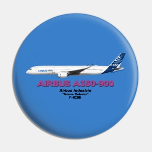 Airbus A350-900 - Airbus "House Colours" Pin