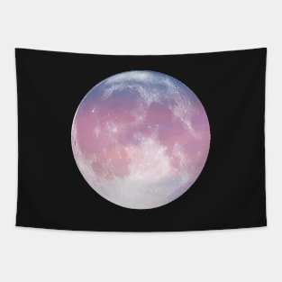 Pastel Moon Tapestry