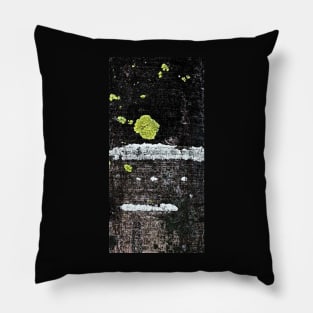 Lichens on a Tree Bark Pillow