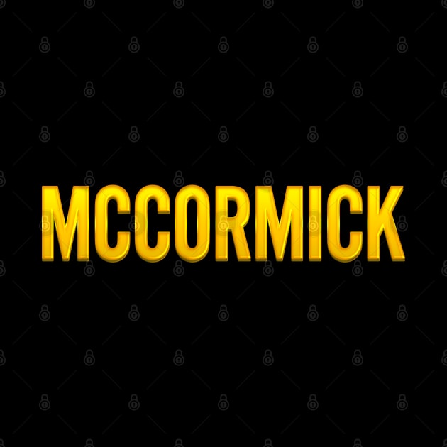 McCormick Family Name by xesed